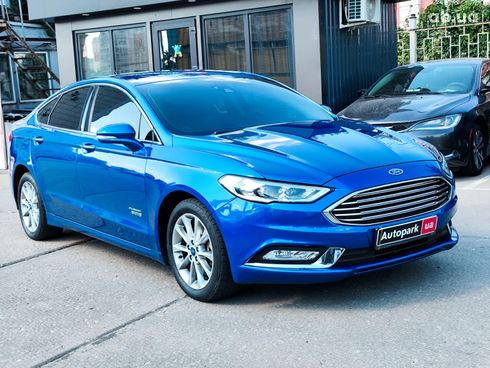 Ford Fusion 2016 синий - фото 12