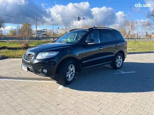 Hyundai Santa Fe 2011 черный - фото 3