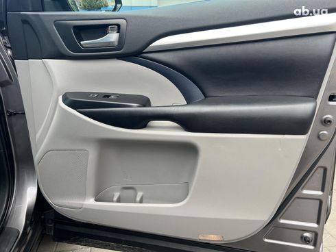 Toyota Highlander 2019 серый - фото 24