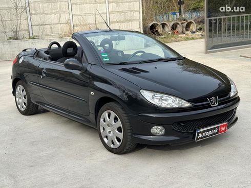 Peugeot 206 2006 черный - фото 3