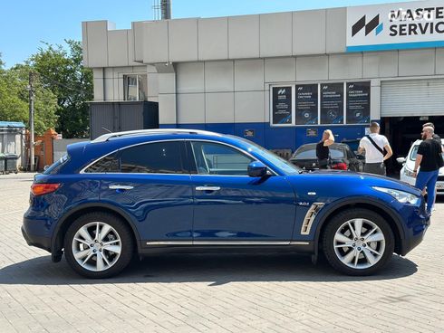 Infiniti QX70 2016 синий - фото 6