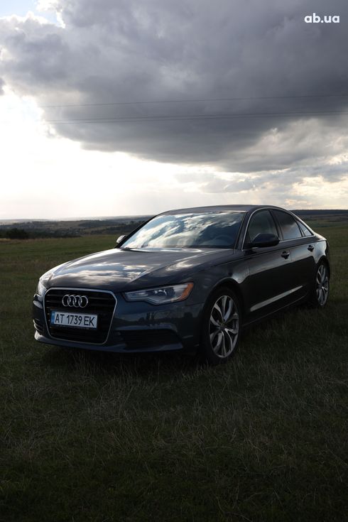 Audi A6 2013 серый - фото 19