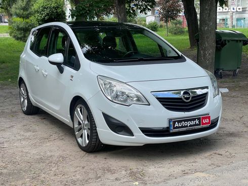 Opel Meriva 2013 белый - фото 3