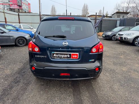 Nissan qashqai+2 2008 синий - фото 7