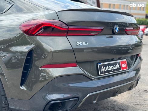 BMW X6 2022 зеленый - фото 13