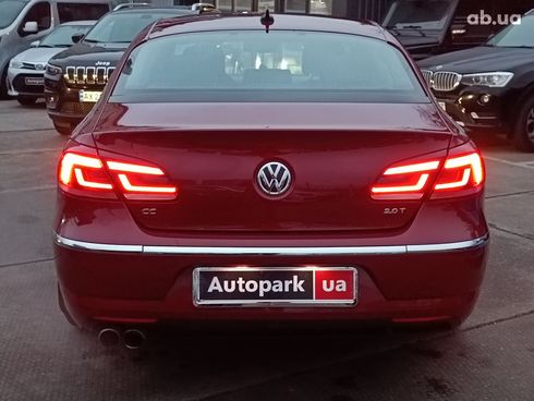 Volkswagen cc 2014 красный - фото 9