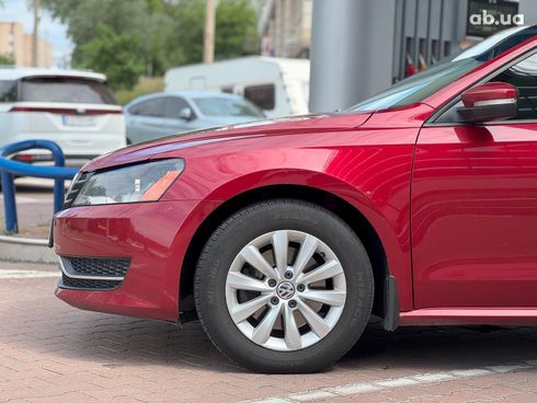 Volkswagen passat b7 2014 красный - фото 8