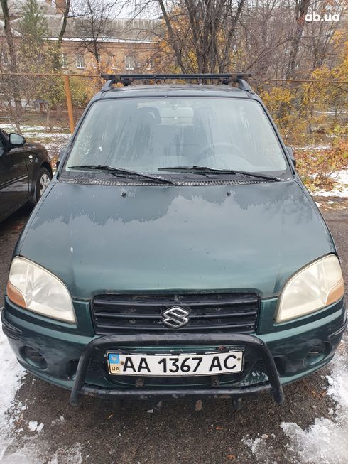 Suzuki Ignis 2002 зеленый - фото 2