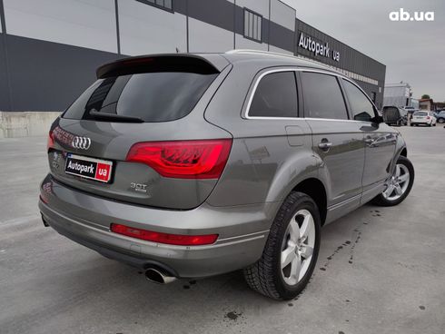 Audi Q7 2014 серый - фото 8