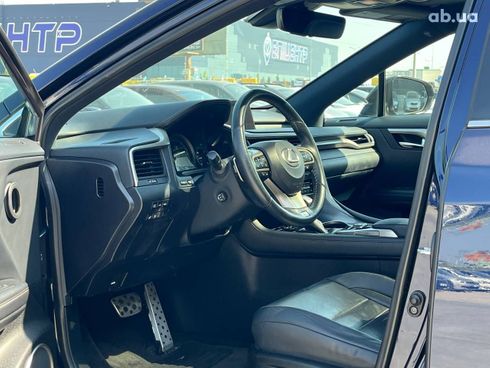 Lexus rx 350 2017 синий - фото 47