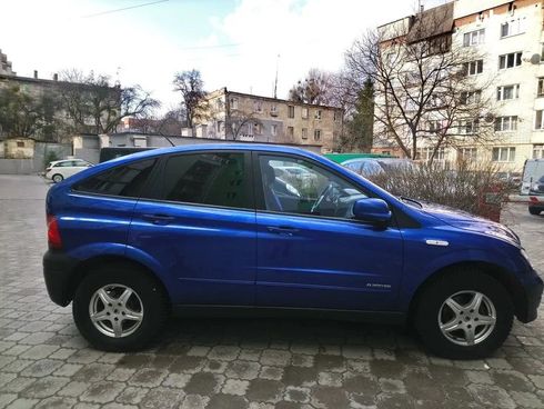 SsangYong Actyon 2007 синий - фото 2