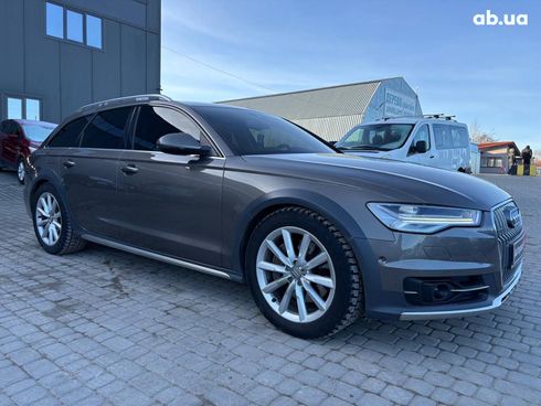 Audi A6 2015 серый - фото 3