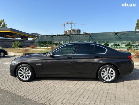 BMW 5 серия 2013 коричневый - фото 8