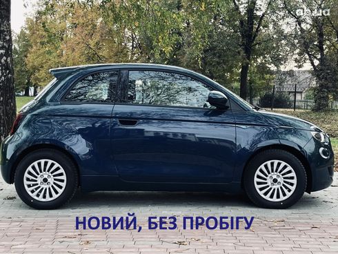 Fiat 500E 2023 зеленый - фото 5