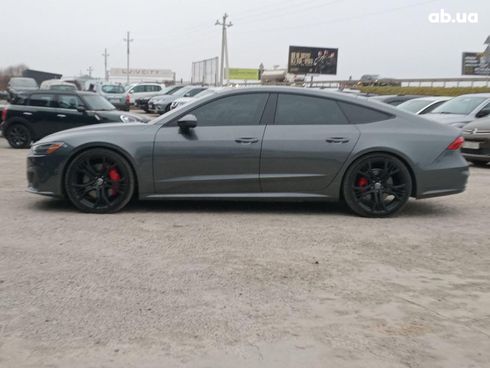 Audi A7 2019 серый - фото 5