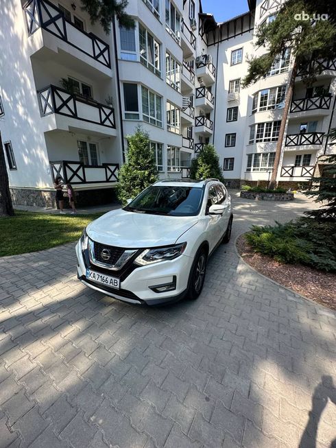 Nissan Rogue 2017 белый - фото 6