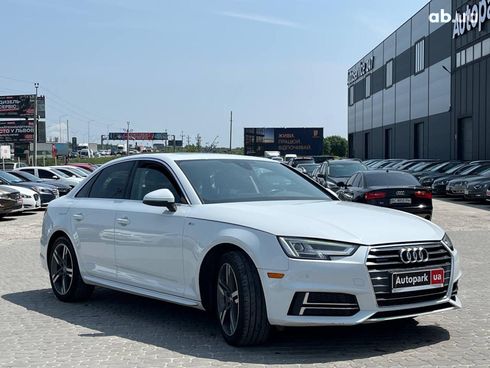 Audi A4 2016 белый - фото 4