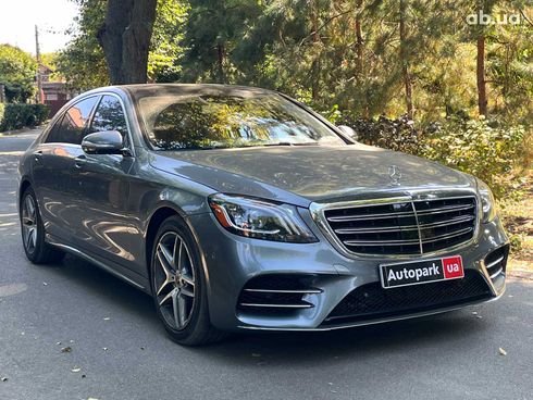 Mercedes-Benz S-Класс 2018 серый - фото 3