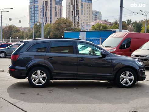 Audi Q7 2014 серый - фото 10