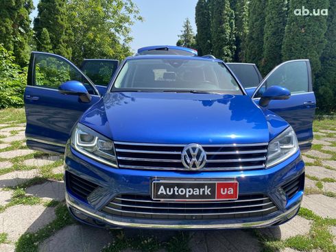 Volkswagen Touareg 2015 синий - фото 29