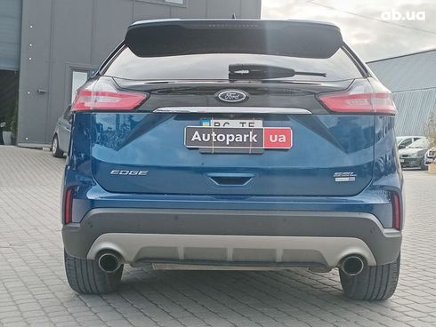 Ford Edge 2019 синий - фото 3