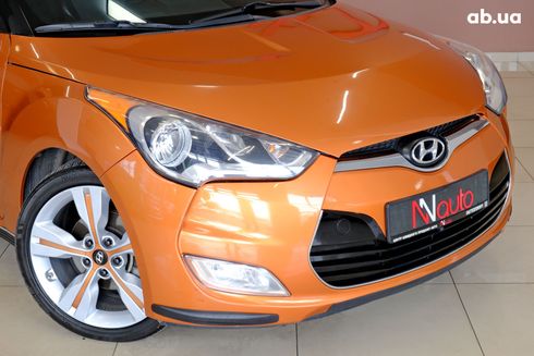 Hyundai Veloster 2016 оранжевый - фото 4