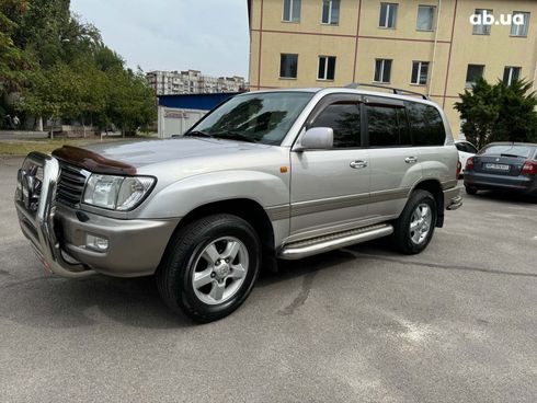 Toyota land cruiser 100 2002 серый - фото 2