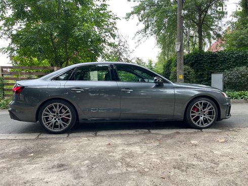 Audi S4 2022 серый - фото 6