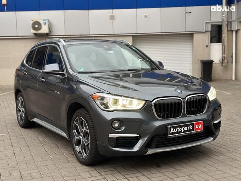 BMW X1 2018 серый - фото 3