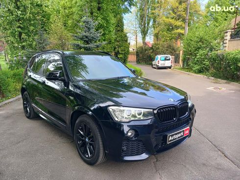 BMW X3 2017 черный - фото 3