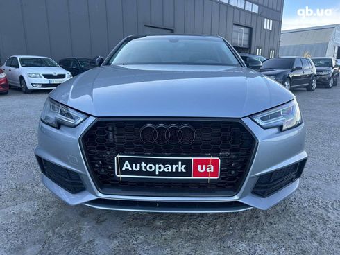 Audi A4 2018 серый - фото 2