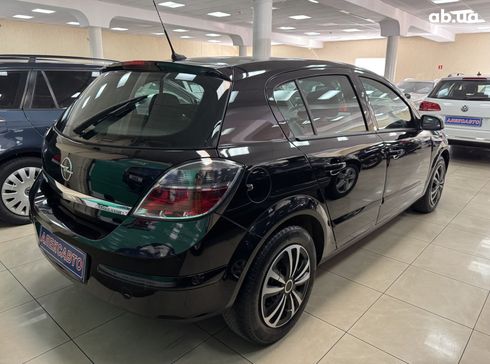 Opel Astra 2007 черный - фото 8
