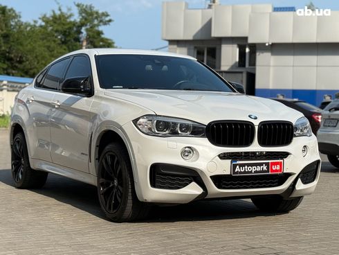 BMW X6 2017 белый - фото 3