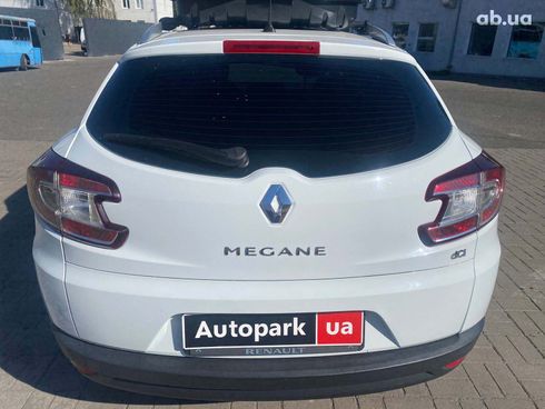 Renault Megane 2013 белый - фото 5