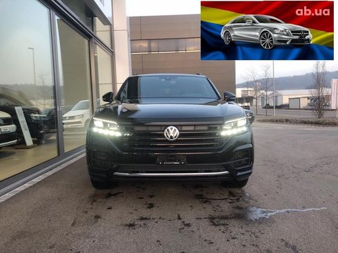 Volkswagen Touareg 2019 черный - фото 1