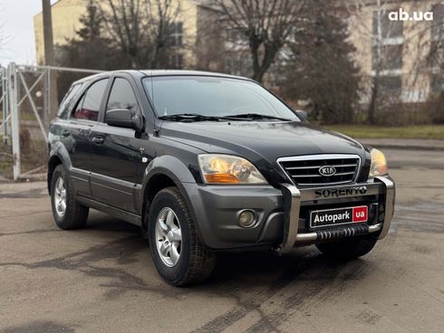 Kia Sorento 2007 черный - фото 4