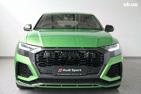 Audi RS Q8 2020 зеленый - фото 2