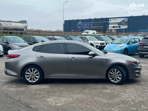 Kia Optima 2016 серый - фото 10