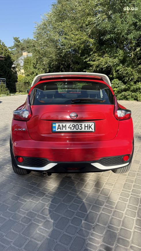 Nissan Juke 2018 красный - фото 19