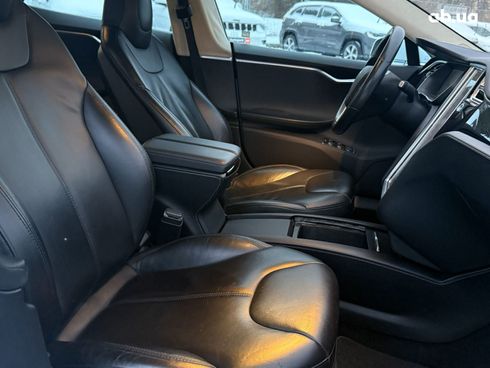 Tesla Model S 2015 белый - фото 24