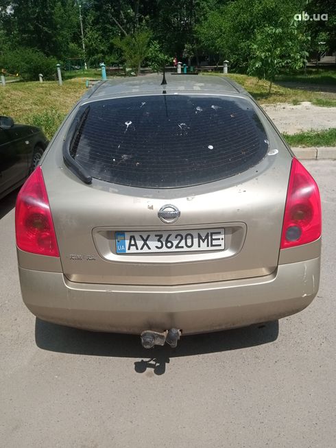 Nissan Primera 2003 золотистый - фото 7