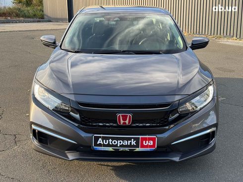 Honda Civic 2019 серый - фото 2