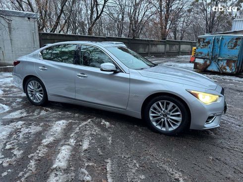 Infiniti Q50 2017 серый - фото 6