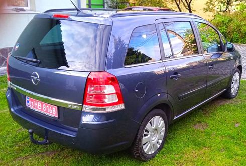Opel Zafira 2010 синий - фото 4