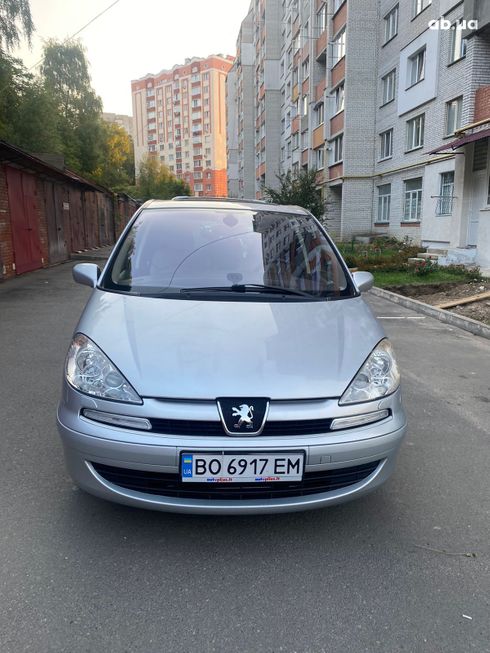 Peugeot 807 2006 серебристый - фото 13