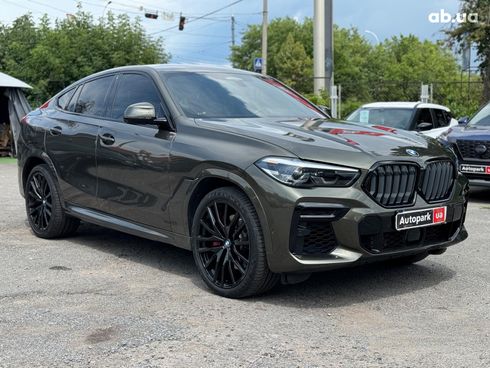 BMW X6 2022 зеленый - фото 3