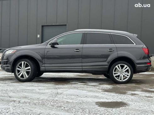 Audi Q7 2012 серый - фото 6