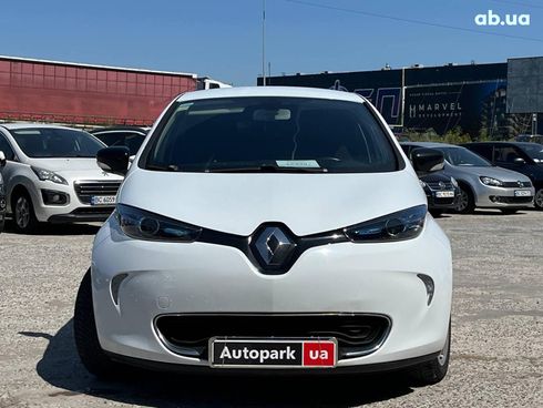 Renault Zoe 2017 белый - фото 2