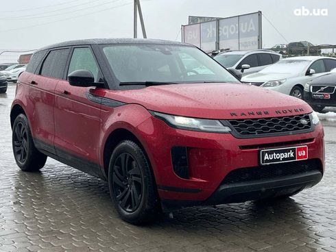 Land Rover Range Rover Evoque 2020 красный - фото 3