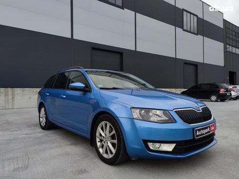 Skoda octavia a7 2013 синий - фото 3